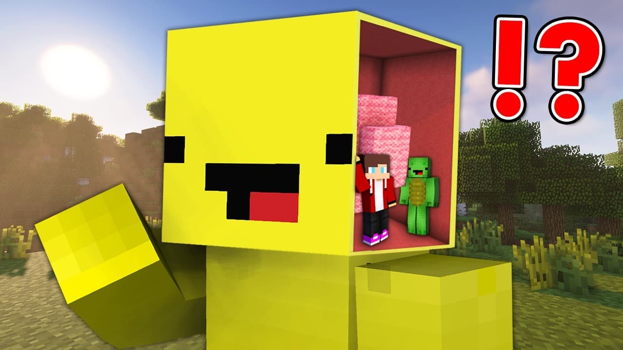 JJ and Mikey WENT INSIDE Friends’ Bodies and SAW EVERYTHING in Minecraft