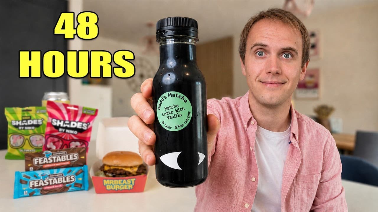 I Lived On YouTuber Food Products for 48 Hours