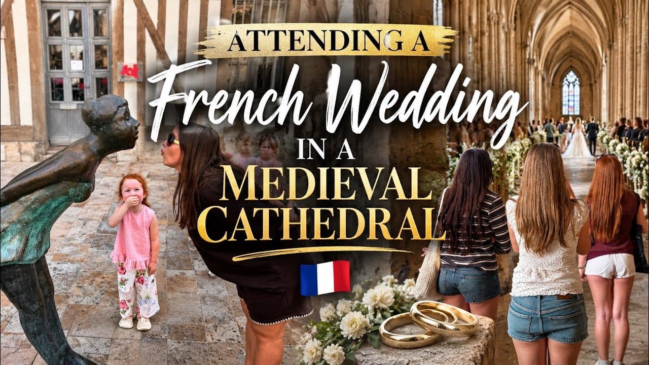 Going to a French Wedding in a Medieval CITY!