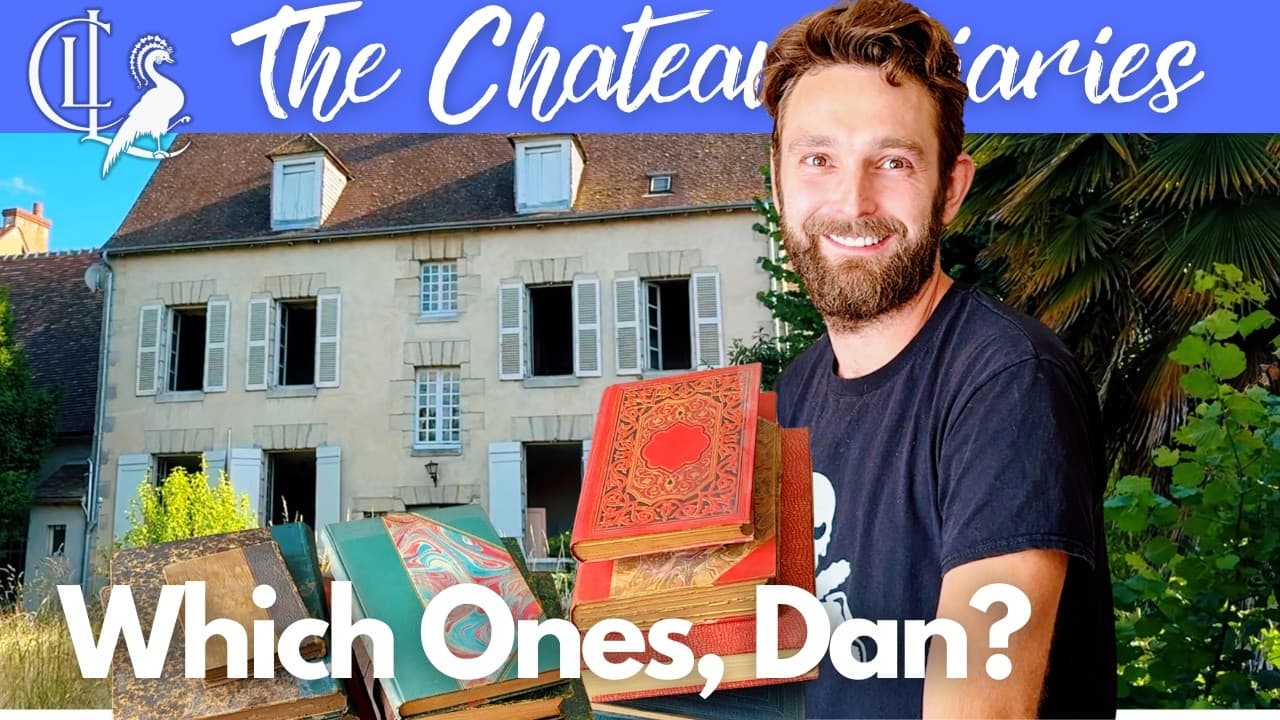 Dan Comes Book Hunting for his New Library at Latouche!