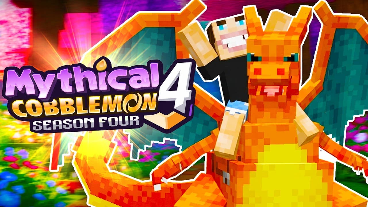 It's Minecraft Time! - Mythical Cobblemon Season 4 Part 1 (Minecraft Pokemon Mod)