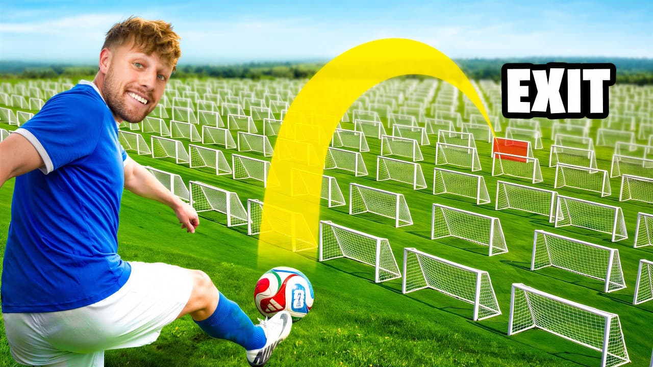 SIDEMEN 100 MYSTERY GOALS BUT ONLY ONE ENDS THE VIDEO