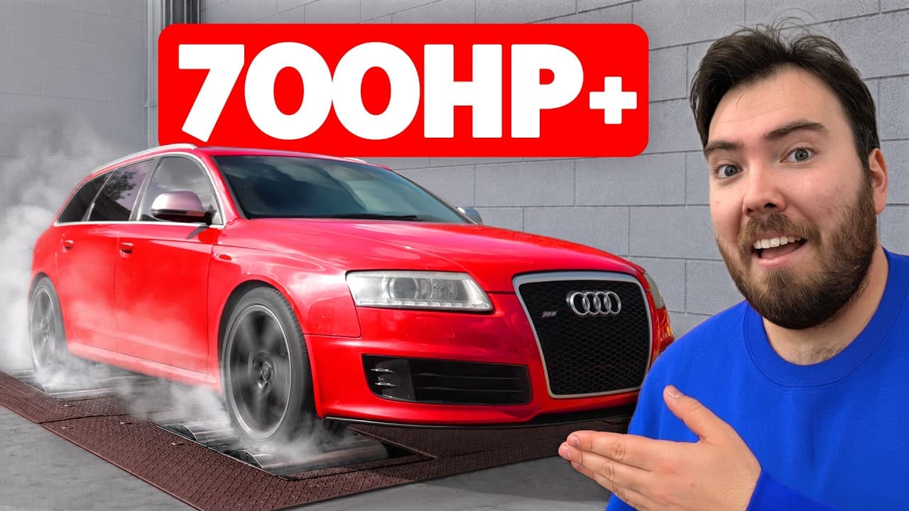 Modifying And Racing The World's Cheapest RS6