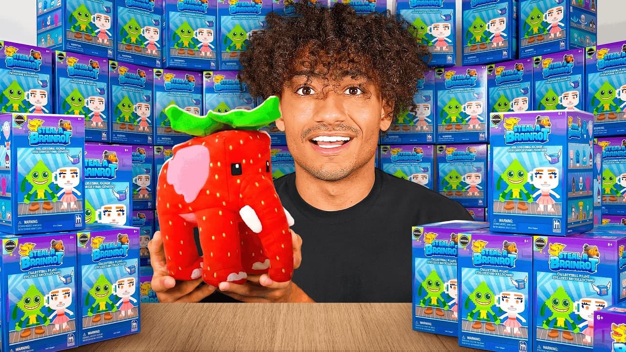 Opening 100 LUCKY BLOCKS In Real Life!