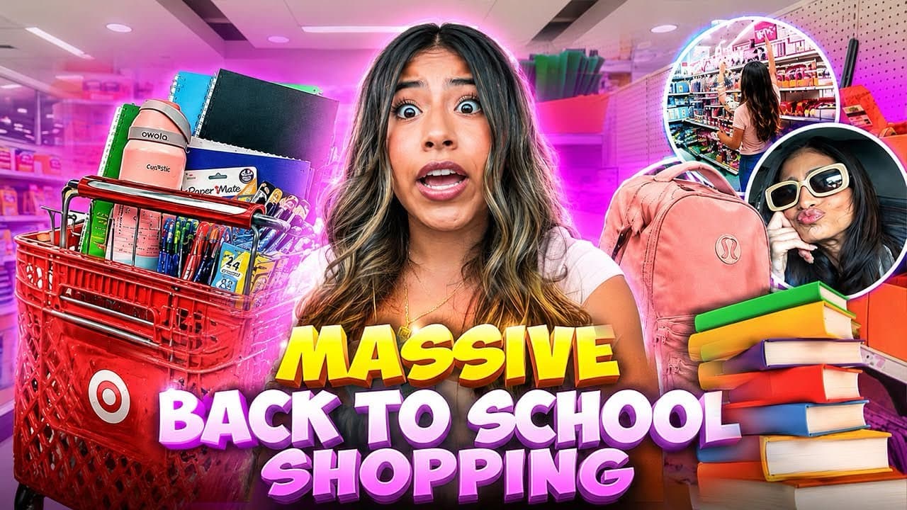 BACK TO SCHOOL SHOPPING as a FRESHMAN *No Budget*