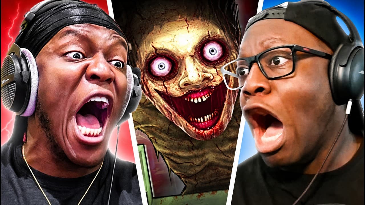 Finally Playing A Scary Game With My Brother KSI
