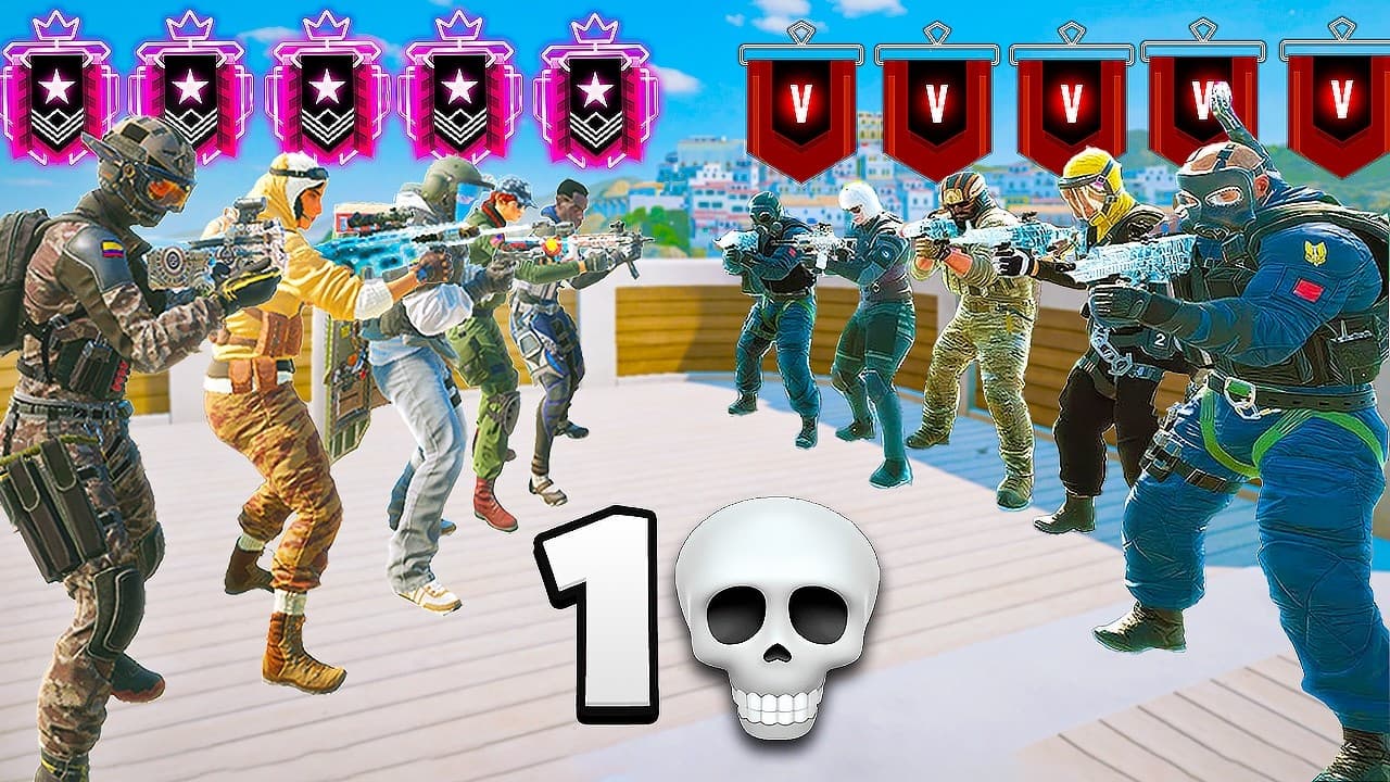 5 Coppers vs 5 Champions, But They Have 1 Life...