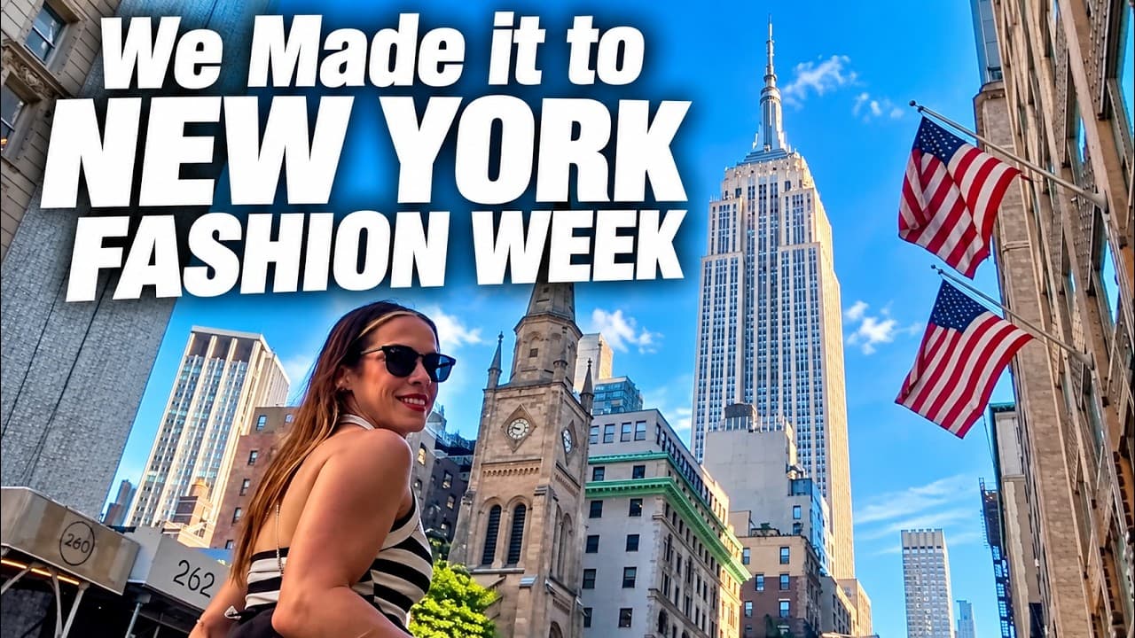 We Made it to New York Fashion Week