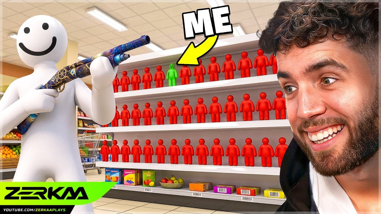 We Played Meccha Chameleon... But It's A Supermarket