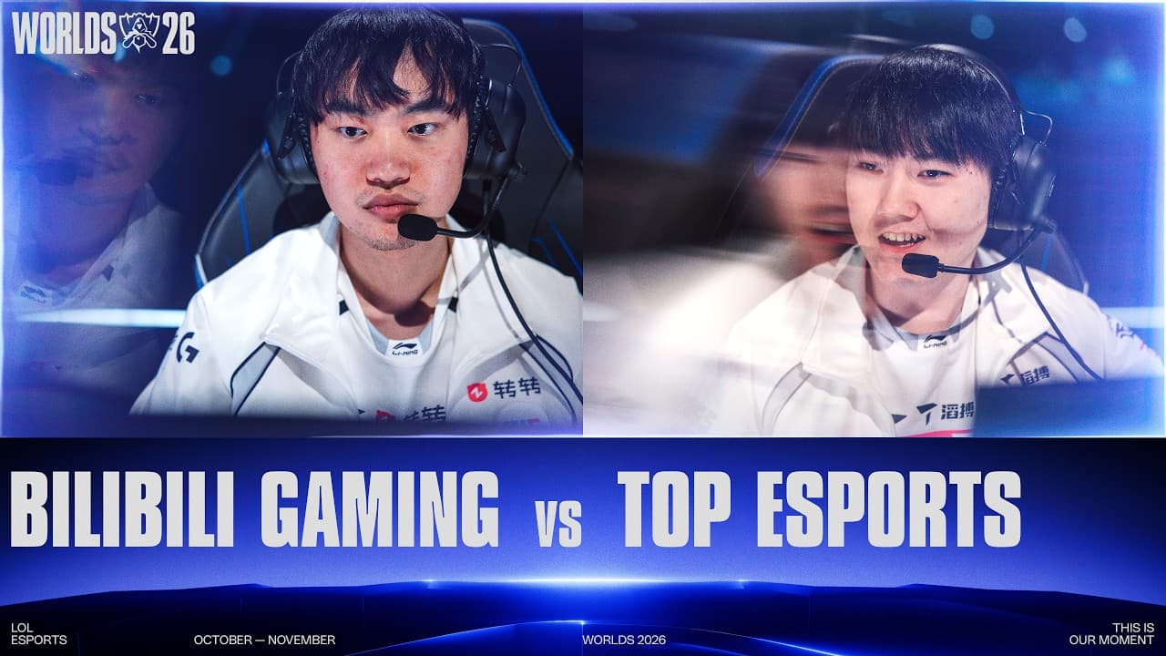 BLG vs TES | WORLDS 2026 | Swiss Stage Day 6
