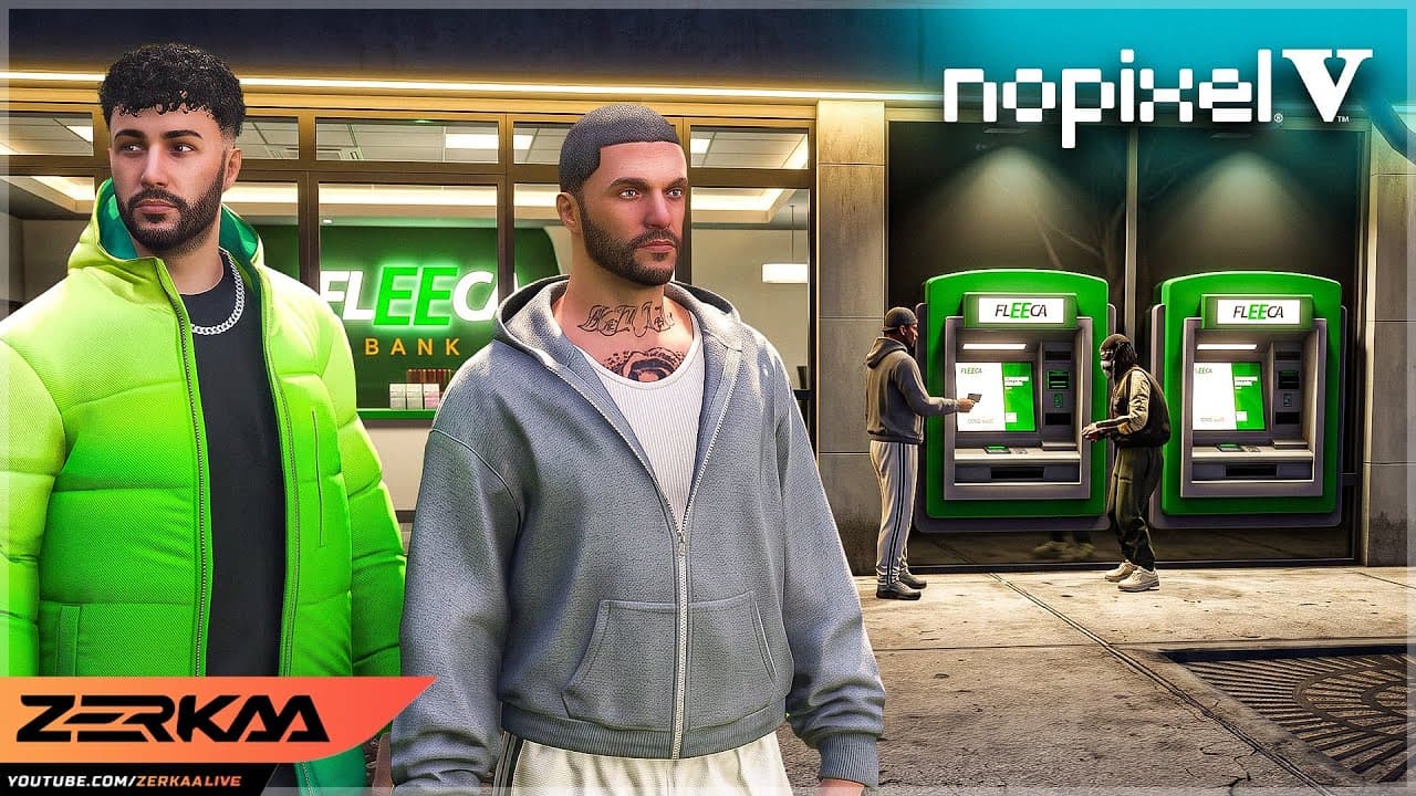 TOMMY T'S FIRST ROBBERY IN NOPIXEL V...