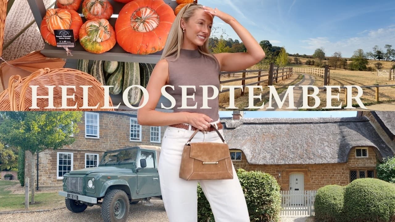 Hello September 🍂 Exploring A New Village & Making Elderberry Elixir
