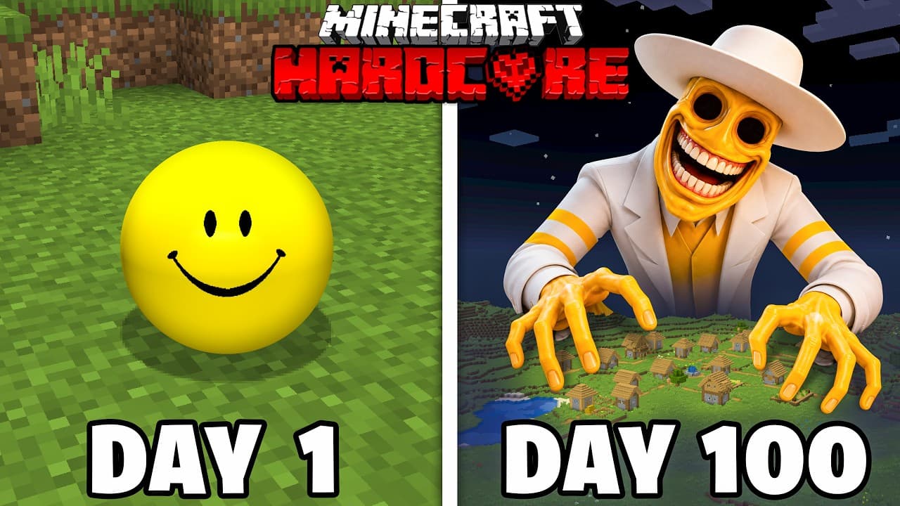 I Survived 100 Days as VERITY in Minecraft