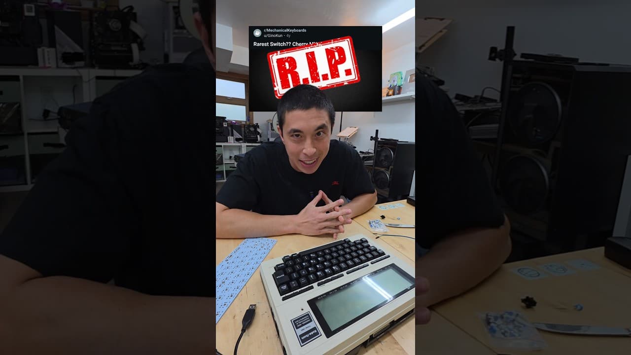 the coolest Keyboard Switch doesn't exist anymore