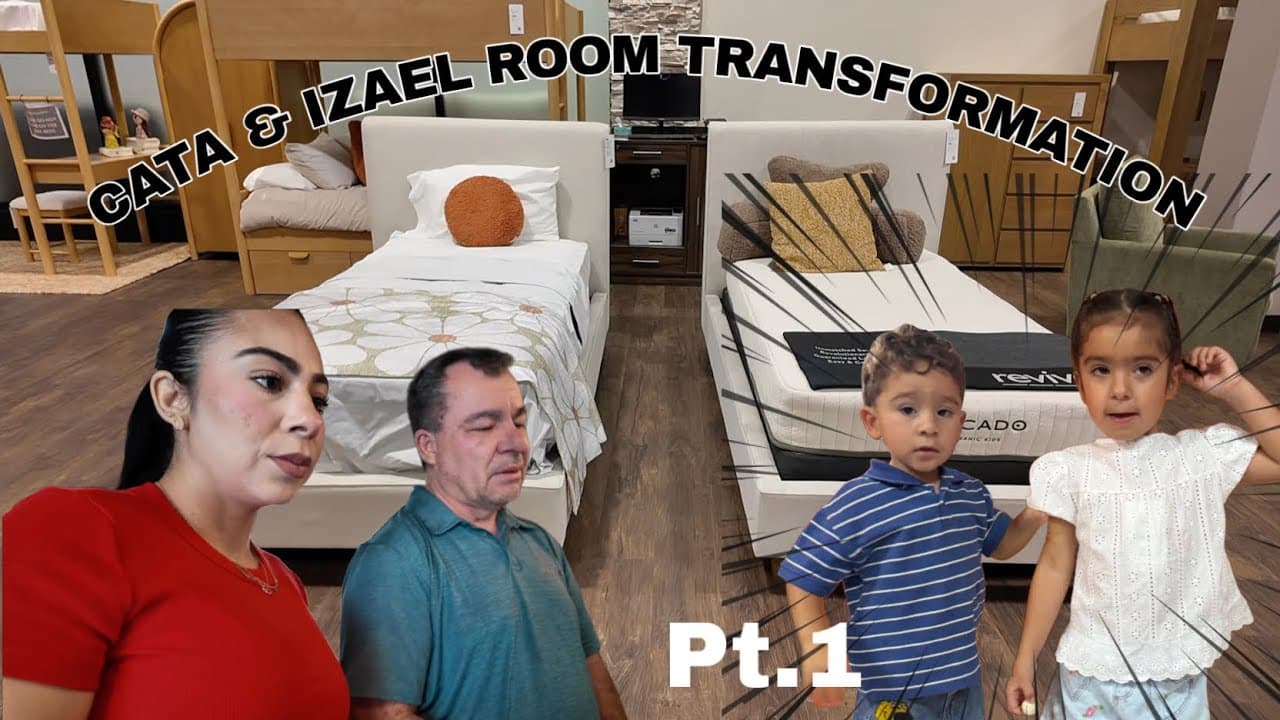 TRANSFORMING MY KIDS ROOMS |  FURNITURE SHOPPING 🏠🛏️