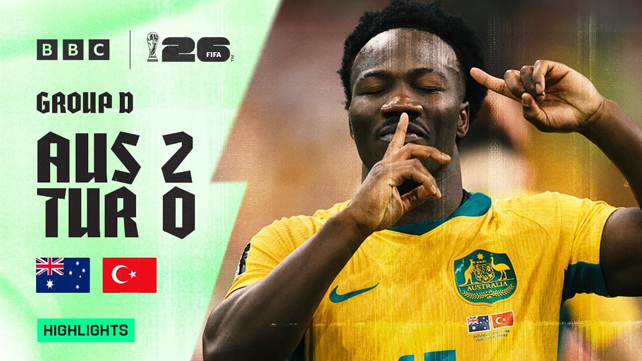 Australia 2-0 Turkey Highlights π¦πΊπΉπ· | 2026 FIFA World Cup | Group D