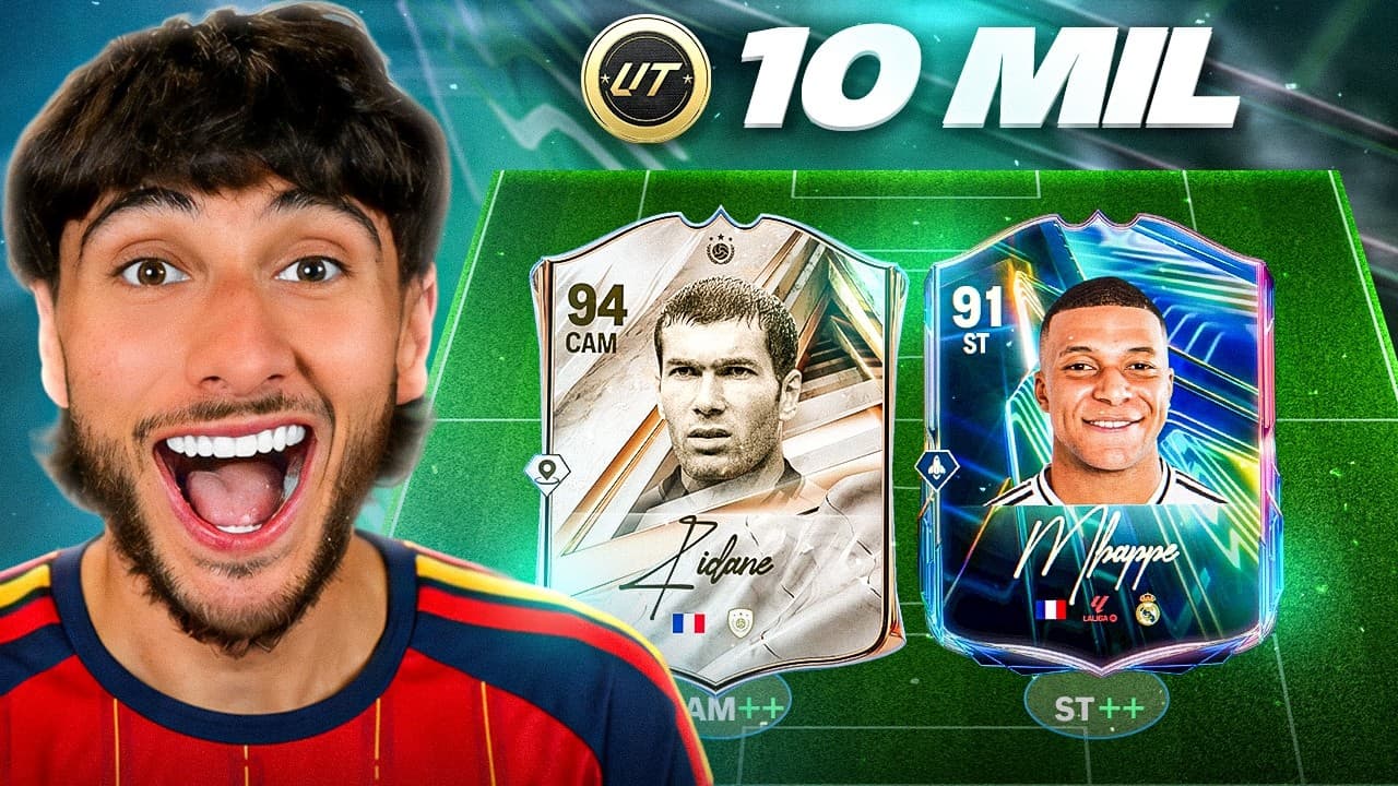 I Used A 10 MILLION COIN TEAM In FC27!