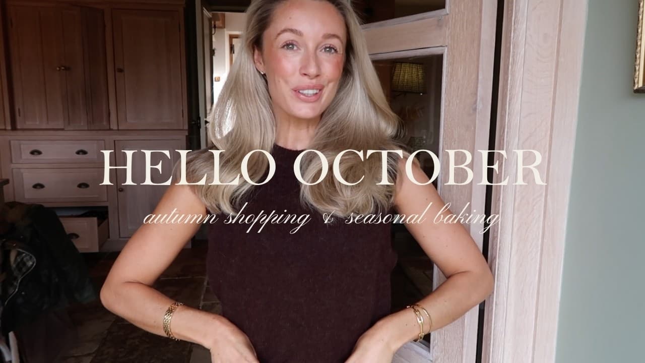 Hello October ๐ Autumn Shopping & Seasonal Baking