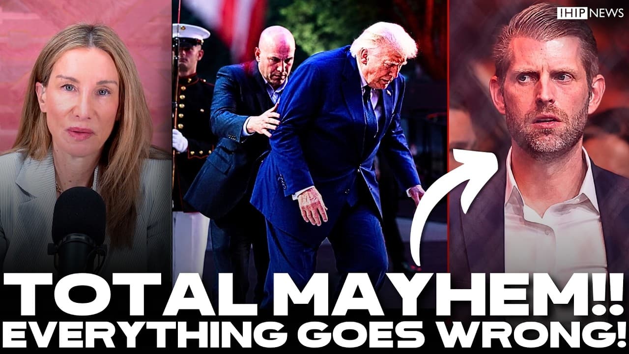 IHIP News:🚨 Trump's UFC Birthday DISASTER as All HELL BREAKS Loose at WH! Eric CAUGHT RED-HANDED!