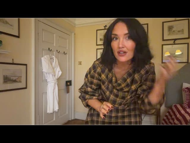 A country weekend in Scottish Birkhill castle ( The George event) includes Try on haul