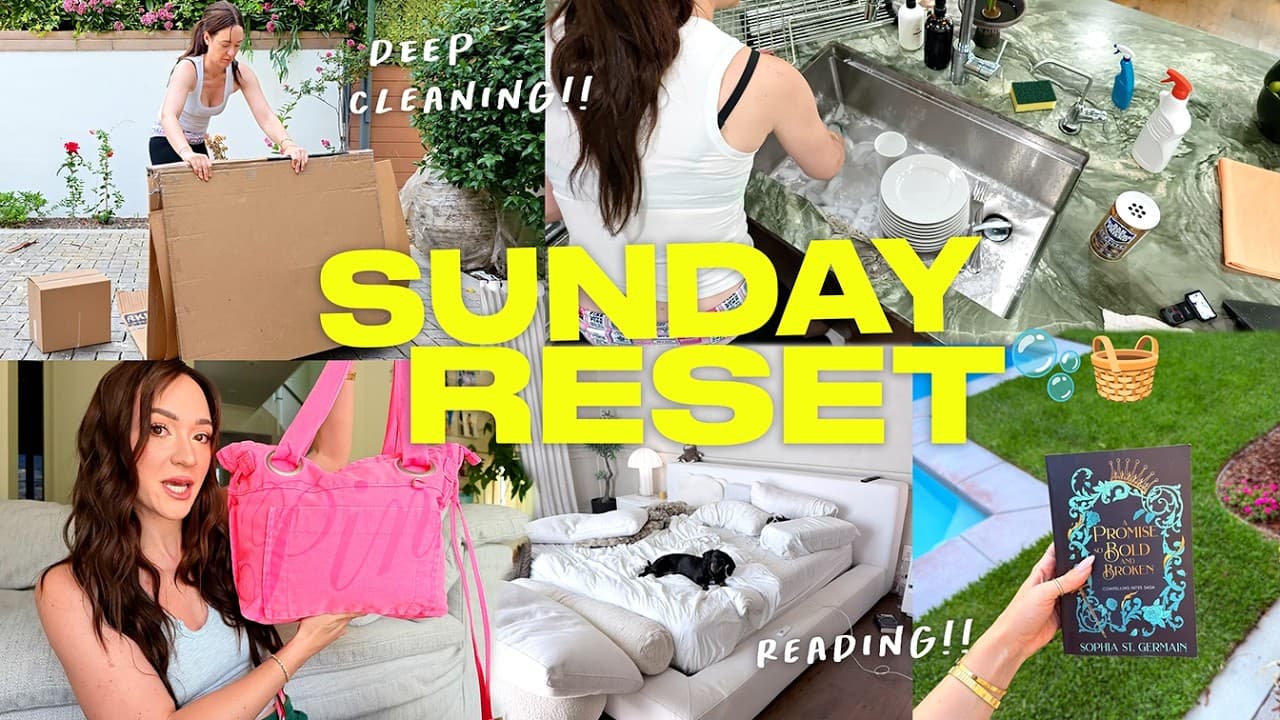 Major Sunday Reset!! Productive Week in My Life!!