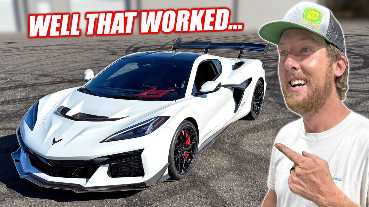 Voiding the Warranty On My BRAND NEW Corvette ZR1!