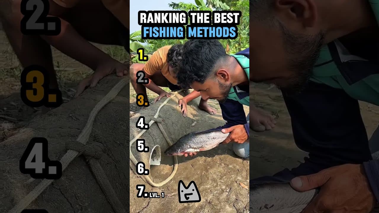 RANKING THE BEST FISHING METHODS