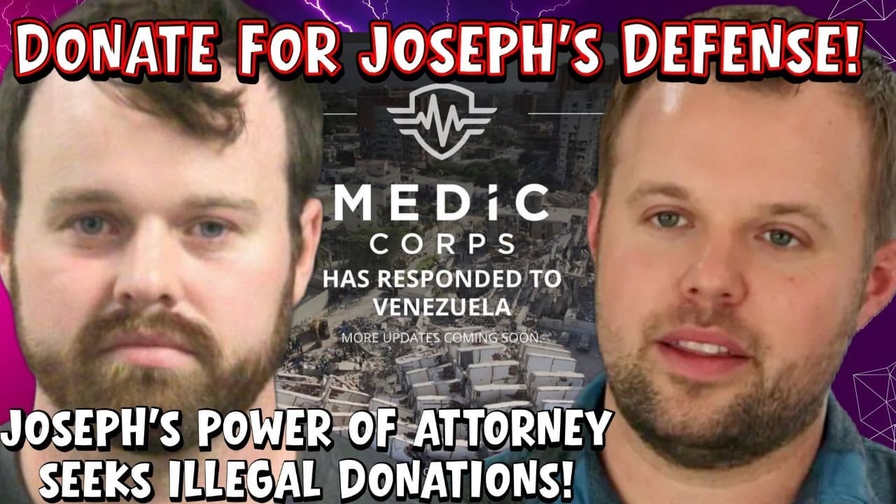 John David Duggar SEEKS Illegal DONATIONS for Sham Non-Profit As Joseph Duggar's Legal Fees MOUNT