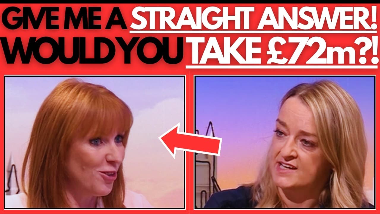 BBC Host DESTROYS Angela Rayner Over Her HYPOCRISY Around Reform UK Mega-Donations!