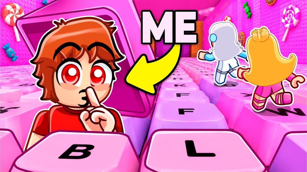 Using Glitches To Cheat in +1 Keyboard Escape Hide & Seek…