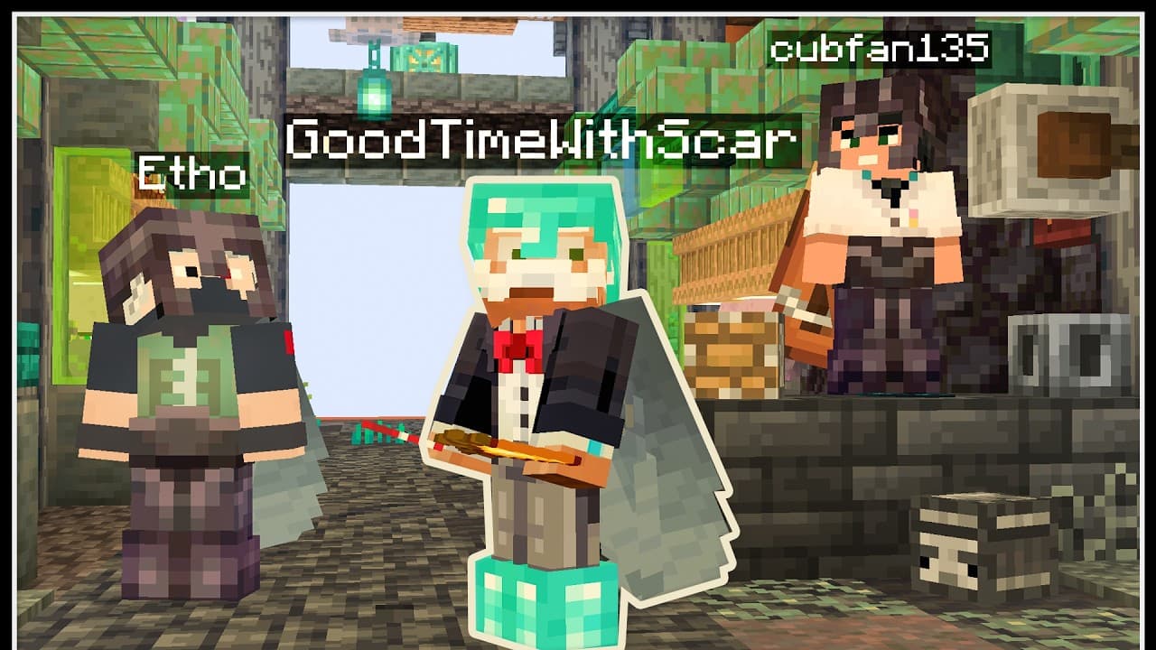 Un-hinged Fun With The Hermits - Hermitcraft VOD