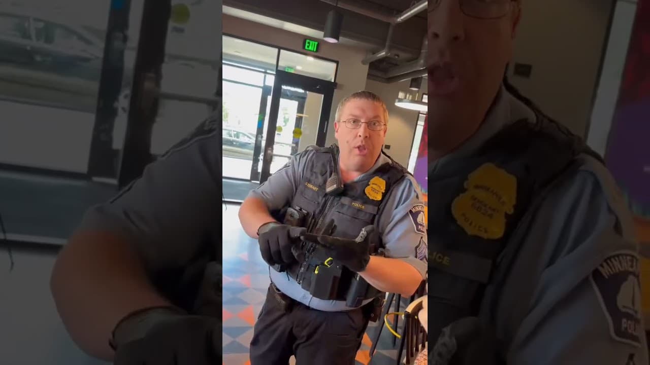Cop Caught Crossing the Line?! 😳👮 #Police #Rights #Shorts