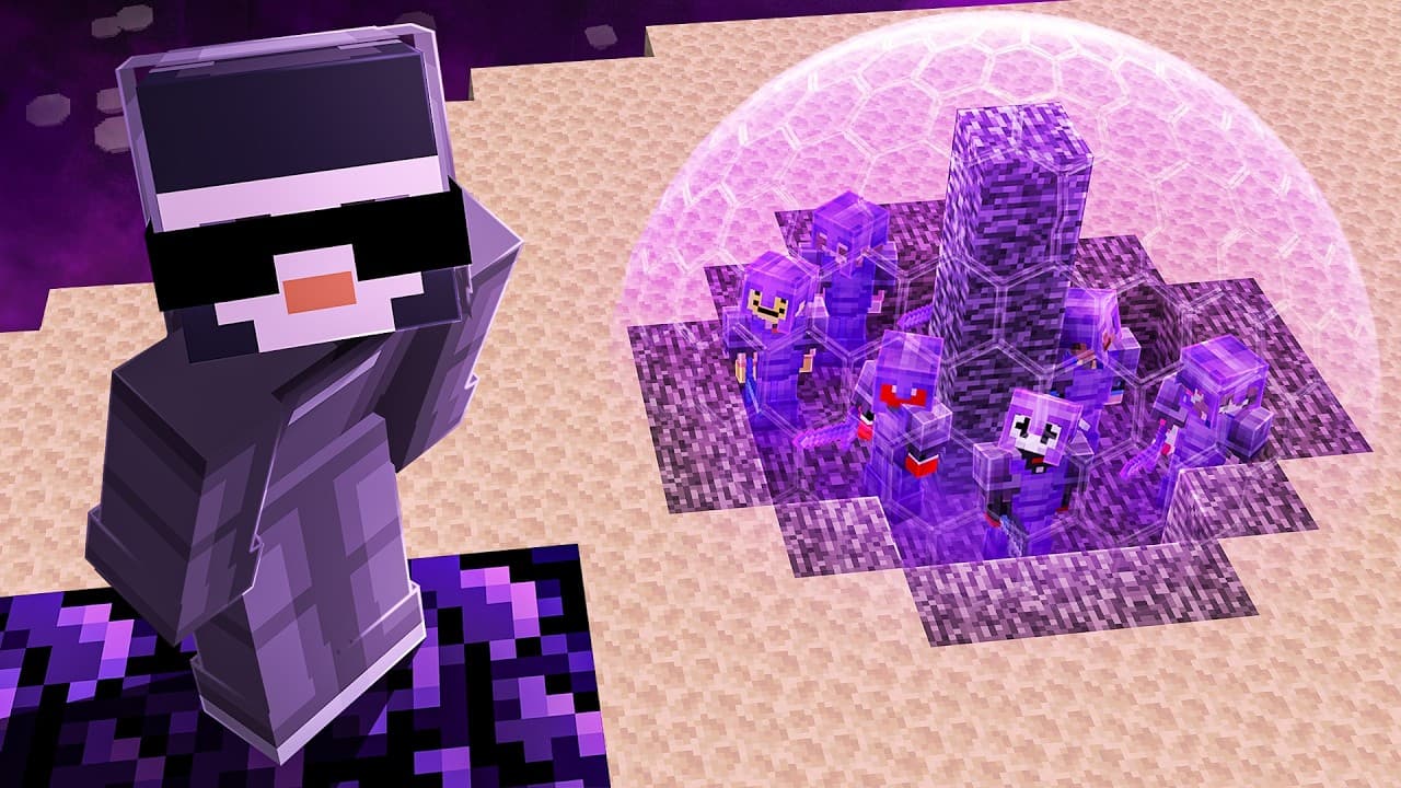 I Trapped Every Player in the End on Lifesteal SMP