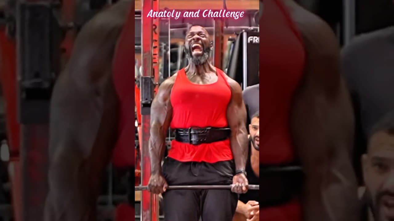 Anatoly and Challenge .....#trending #trend #comedy #gym