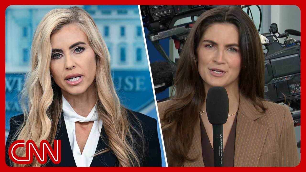 ‘Quite unusual’: Kaitlan Collins reacts to Katie Zacharia’s first WH briefing