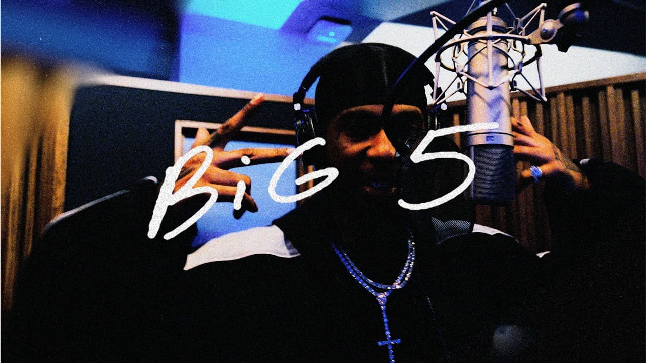 Key Glock - BIG 5 (Official Visualizer)