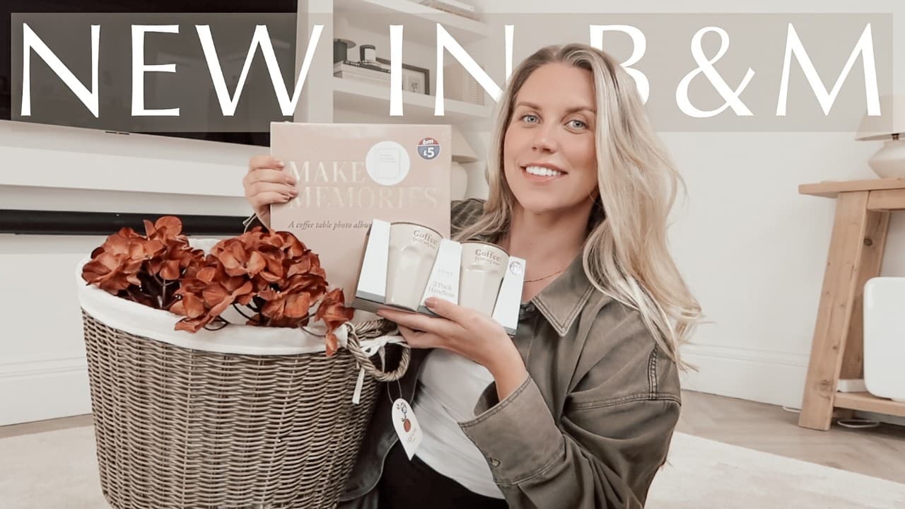 B&M AUTUMN & CHRISTMAS HAUL 2026 🍂 Come Shop With Me Vlog