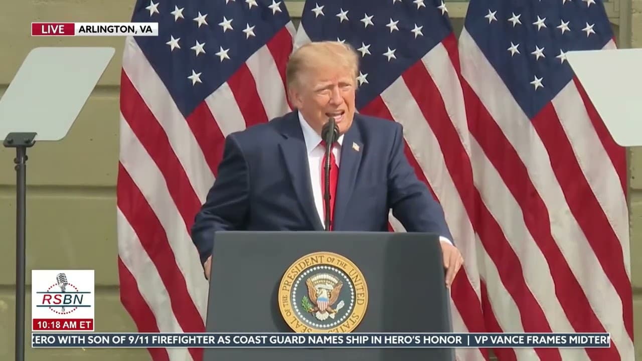 FULL SPEECH: President Trump with Heartfelt Message to the Nation 25 Years After 9/11 - 09/11/26