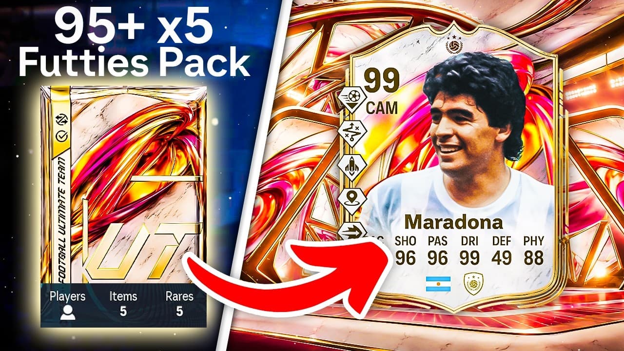 95+ x5 FUTTIES PACKS! 🚨 FC 26 Ultimate Team