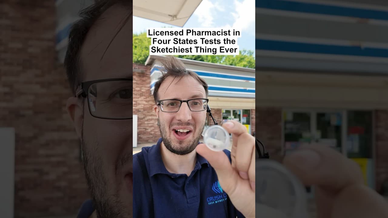 The Sketchiest Gas Station Pill EVER!