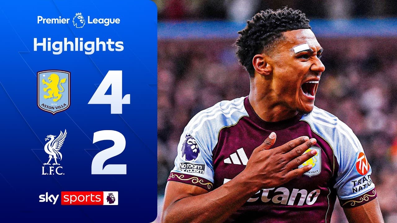 Watkins bags brace as Villa rip Reds apart ๐ฅ | Aston Villa 4-2 Liverpool | Premier League Highlights