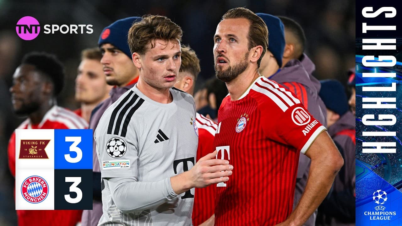 Olise Sees Red In Thriller 🤯 | Viking 3-3 Bayern Munich | UEFA Champions League Highlights