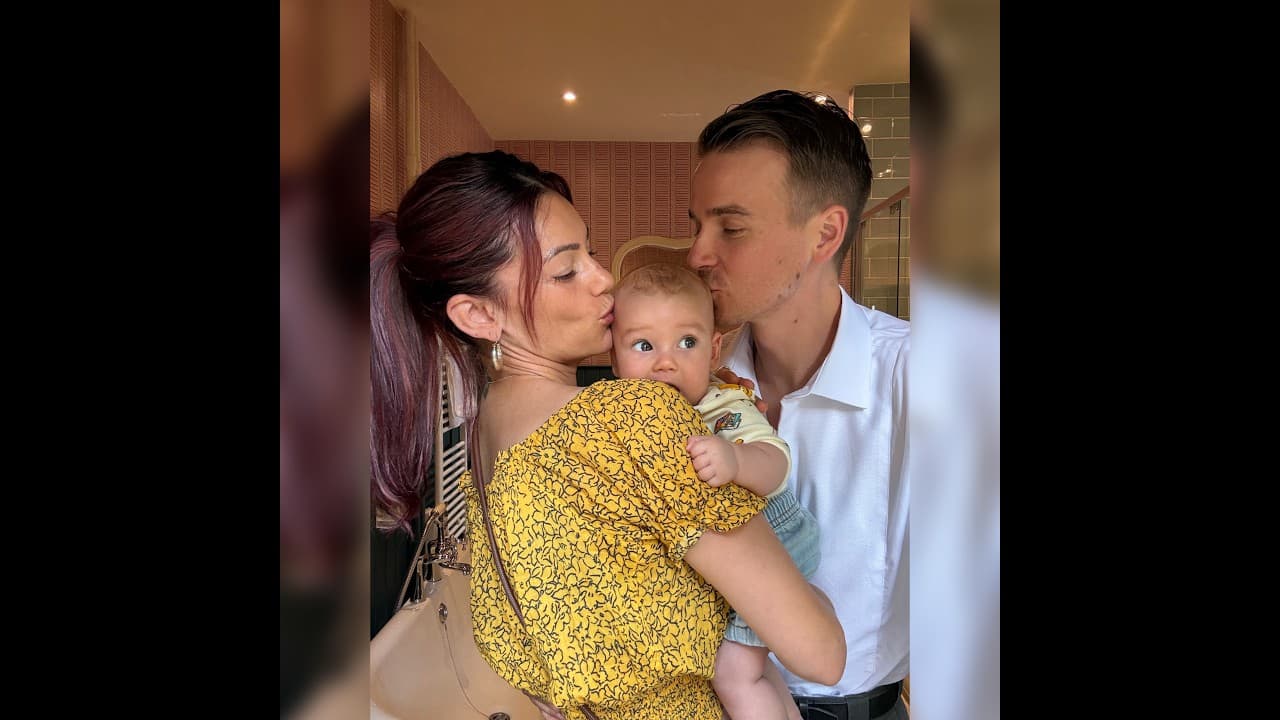 Our first wedding as a family