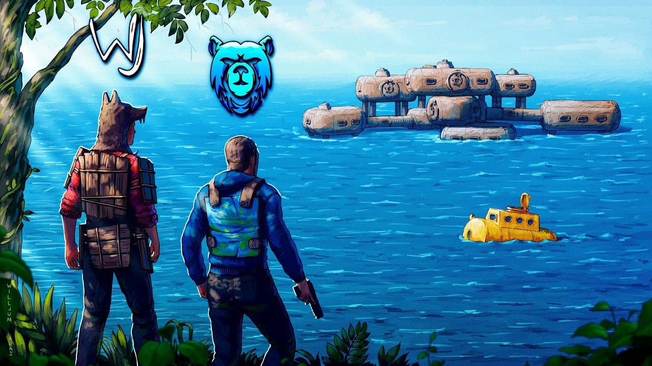 When a solo builder and a PVP Chad play Rust..