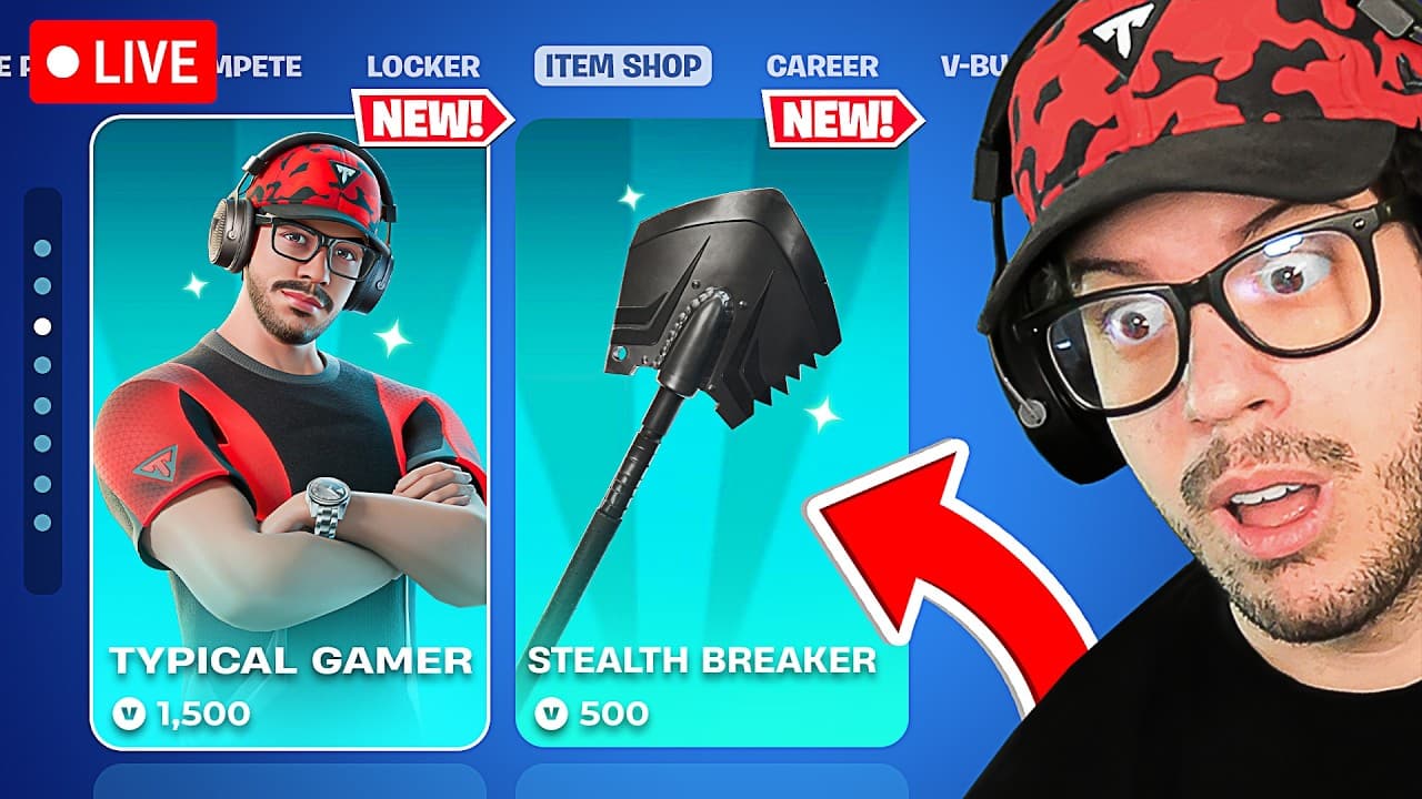 🔴 LIVE! - MY *ICON SKIN* ITEM SHOP COUNTDOWN! (FREE GIVEAWAYS)