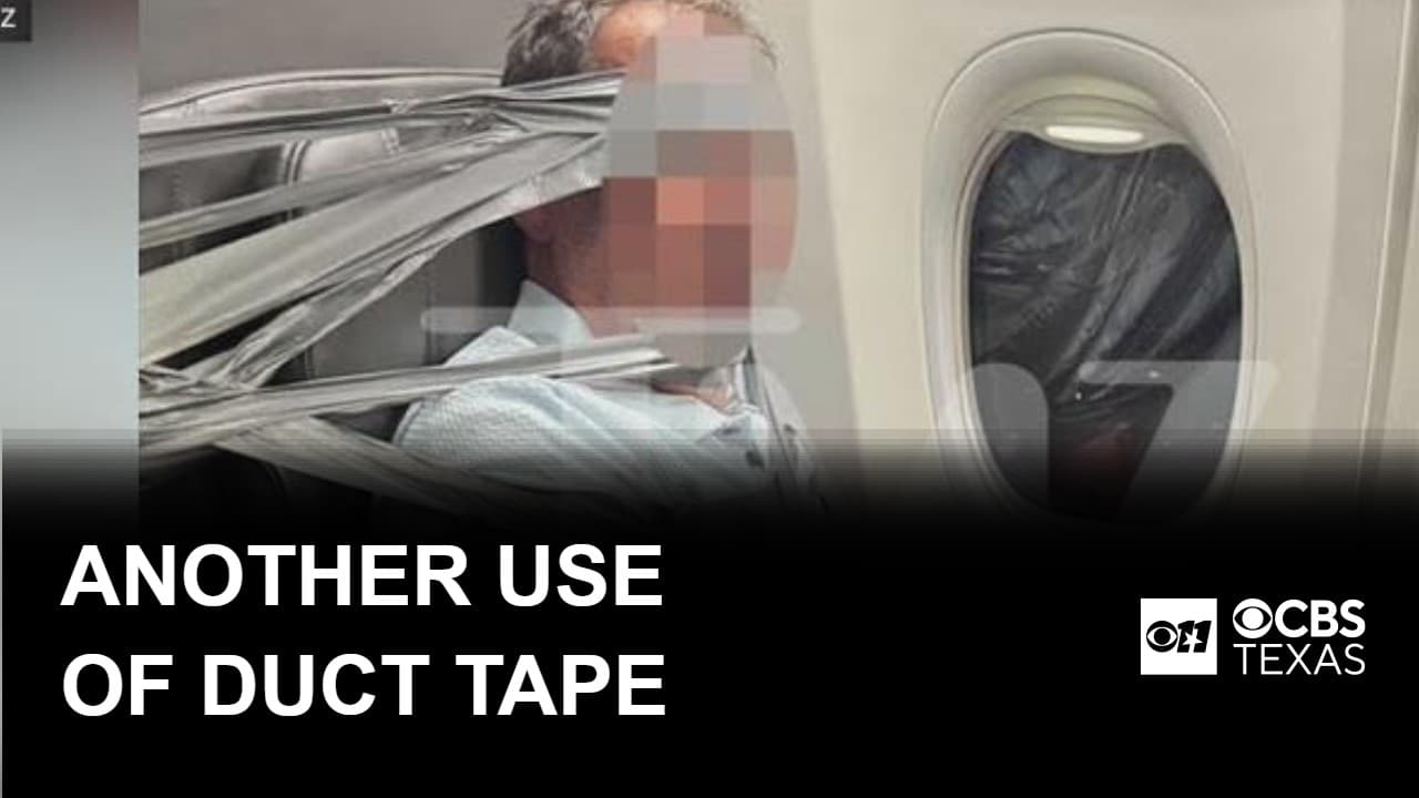 Passengers use duct tape to restrain man on American flight from DFW