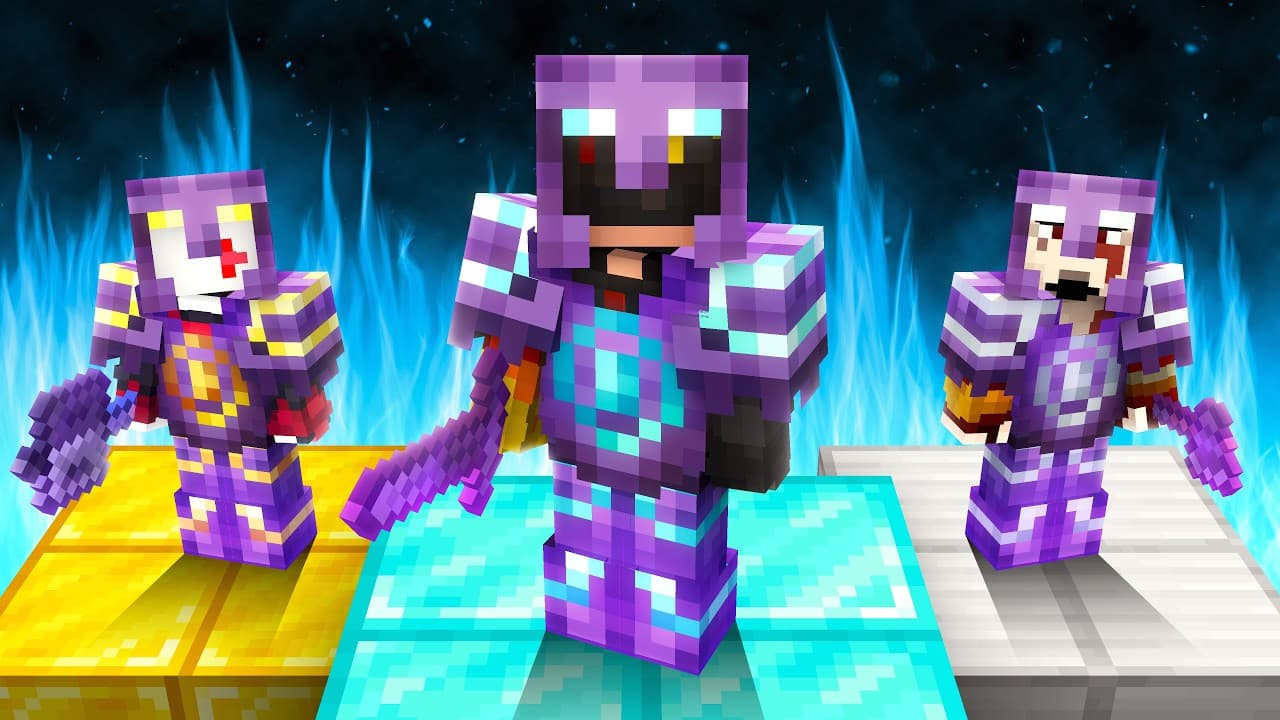 Minecraft's Best Players Simulate PVP Tournament