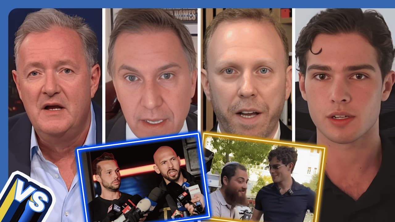 ‘You’re WARCRIME-MAXXING!’ Piers Morgan vs Clavicular On Israel Scandal + Andrew Tate Arrest