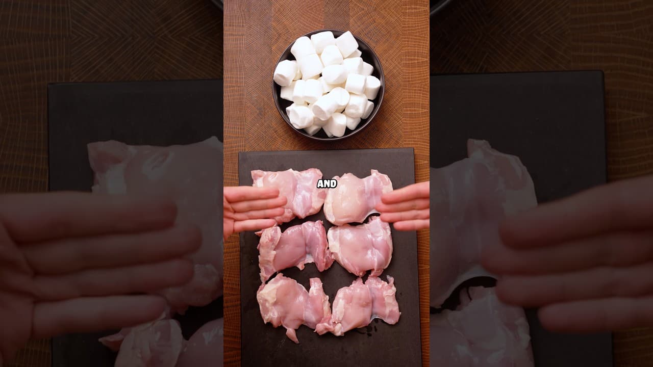 I tricked my mom into eating MARSHMALLOWS
