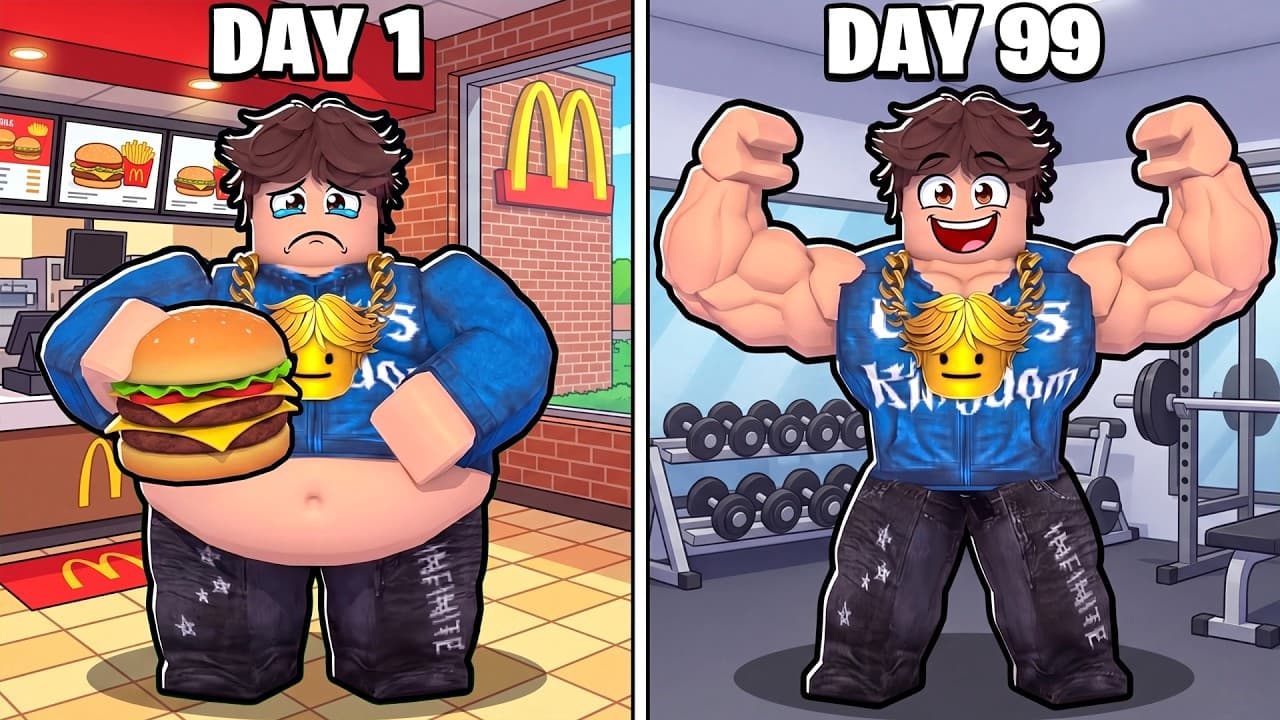 ROBLOX FAT TO FIT EVOLUTION..